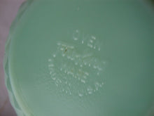 Load image into Gallery viewer, Vintage Fire King Jadeite Vertical Swirl 6 Inch Kitchen Mixing Bowl
