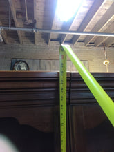 Load image into Gallery viewer, Shelving Unit, Bookcase, American Drew, Glass Shelves, Cabinet Bottom, Red Mohag

