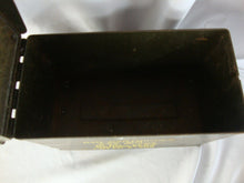 Load image into Gallery viewer, Vintage Military Green 840 Cartridges 5.56 MM Storage Box
