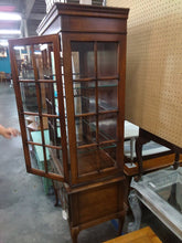 Load image into Gallery viewer, Display Cabinet, Curio, Queen Anne, 2 Piece, Small
