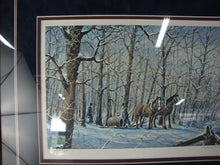 Load image into Gallery viewer, Peter Robson Artist Proof The Sugar Bush Framed Artwork *LOCAL PICKUP ONLY*
