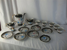 Load image into Gallery viewer, Japan Moriage Dragonware Demitasse Tea Set Service for 5
