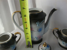 Load image into Gallery viewer, Japan Moriage Dragonware Demitasse Tea Set Service for 5
