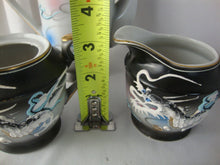 Load image into Gallery viewer, Japan Moriage Dragonware Demitasse Tea Set Service for 5
