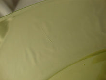 Load image into Gallery viewer, Vintage Fostoria Canary Yellow Vaseline Glass Sunburst Salad Plate Set of 2
