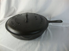 Load image into Gallery viewer, Griswold No 9 Cast Iron Skillet Small Block Logo and Self Basting Cast Iron Skillet Cover
