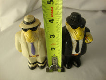 Load image into Gallery viewer, Vintage Joe Camel Blues Brothers Style Resin Salt and Pepper Shaker Set

