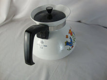 Load image into Gallery viewer, Vintage Country Festival Blue Bird 6 Cup Coffee Pot with Lid
