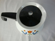 Load image into Gallery viewer, Vintage Country Festival Blue Bird 6 Cup Coffee Pot with Lid
