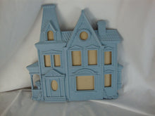 Load image into Gallery viewer, Vintage Syroco Victorian Style Molded Blue Plastic Wall Mount Picture Frame
