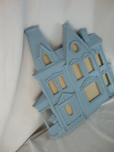 Load image into Gallery viewer, Vintage Syroco Victorian Style Molded Blue Plastic Wall Mount Picture Frame
