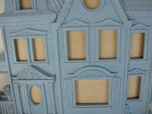 Load image into Gallery viewer, Vintage Syroco Victorian Style Molded Blue Plastic Wall Mount Picture Frame
