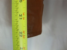 Load image into Gallery viewer, 1970s The Tannery Womens Size 12 Brown Leather Button Front Tie Belt Jacket Coat
