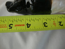 Load image into Gallery viewer, Lynn Bailey SC Folk Art Potter Black White Pig with Chicken Pink Pig on Back Animal Stack Figure
