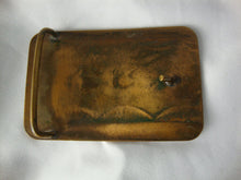 Load image into Gallery viewer, Vintage John Deere Brass Four Tractor with Middle Deere Logo Belt Buckle
