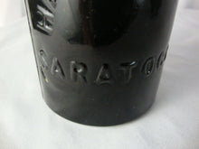 Load image into Gallery viewer, Vintage Hathorn Springs Saragota NY Black Glass Bottle No Stopper
