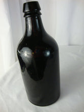 Load image into Gallery viewer, Vintage Hathorn Springs Saragota NY Black Glass Bottle No Stopper
