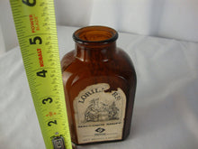 Load image into Gallery viewer, Vintage Lorillard Maccoboy Snuff Helme Brown Glass Bottle with Plastic Lid
