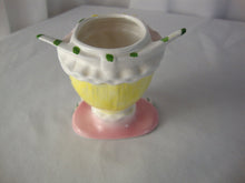Load image into Gallery viewer, Vintage Enesco Ceramic Blonde Hair Mini Head Vase and Placecard Holder
