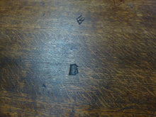 Load image into Gallery viewer, Antique Tiger Oak One Drawer Library Table with Spindle Fluted Legs
