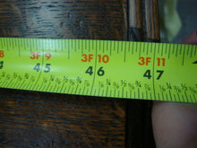 Load image into Gallery viewer, Antique Tiger Oak One Drawer Library Table with Spindle Fluted Legs
