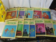 Load image into Gallery viewer, Vintage Sesame Street Library Books *Missing Book 6 with Big Bird Plastic Book Holder Rack Set

