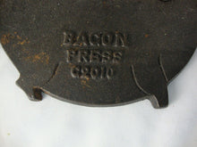Load image into Gallery viewer, Vintage Old Mountain Cast Iron Pig Bacon Press Wire Handle
