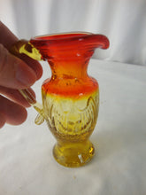 Load image into Gallery viewer, Vintage Kanawha Amberina Mini Pitcher with Eagle on Front/Back
