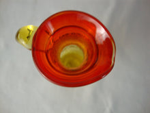 Load image into Gallery viewer, Vintage Kanawha Amberina Mini Pitcher with Eagle on Front/Back
