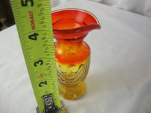 Load image into Gallery viewer, Vintage Kanawha Amberina Mini Pitcher with Eagle on Front/Back
