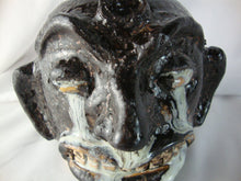 Load image into Gallery viewer, Marvin Bailey SC Folk Art Dark Monkey Face Crying Eyes Ugly Face Jug
