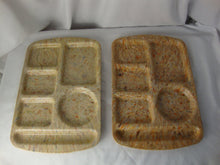 Load image into Gallery viewer, Vintage Prolon Texasware Confetti Melamine Divided Cafeteria Trays Set of 2
