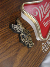 Load image into Gallery viewer, Vintage Miller High Life Draft Beer Faux Wood Angled Lighted Bar Beer Sign Wall Mount
