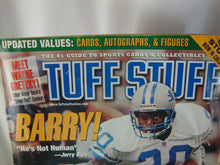 Load image into Gallery viewer, 1990s Tuff Stuff Sports Card Magazine Signed Barry Sanders 20 ( Not Authenticated Signature)
