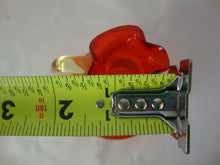 Load image into Gallery viewer, Vintage Amberina Orange Crackle Glass Mini Pitcher 4 1/2"
