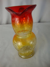 Load image into Gallery viewer, Vintage Amberina Crackle Glass Mini Pitcher
