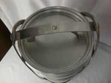 Load image into Gallery viewer, Vintage Aluminum Stacking 4 Pan Picnic Stacking Basket with Top Lid and Carry Holder

