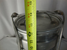 Load image into Gallery viewer, Vintage Aluminum Stacking 4 Pan Picnic Stacking Basket with Top Lid and Carry Holder
