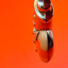 Load image into Gallery viewer, Pendant, Sterling Silver, Snowman, puffy
