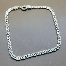 Load image into Gallery viewer, Bracelet, Sterling Silver, O and Z Chain, 7 1/4 in
