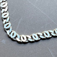 Load image into Gallery viewer, Bracelet, Sterling Silver, O and Z Chain, 7 1/4 in
