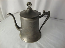 Load image into Gallery viewer, Vintage Sheffield Silver Co Silverplate Small Coffee Pot with Flip Lid
