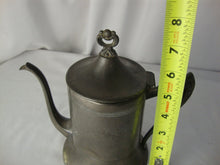 Load image into Gallery viewer, Vintage Sheffield Silver Co Silverplate Small Coffee Pot with Flip Lid
