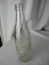 Load image into Gallery viewer, 1949 Dr Pepper 6.5 Ounce Clock Face Back Glass Laurens Glass Works Stamped Greenville SC Bottom
