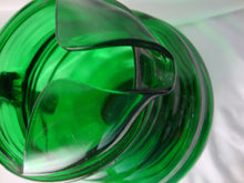 Load image into Gallery viewer, Vintage Anchor Hocking Emerald Green Ribbed Beverage Pitcher
