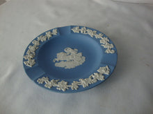 Load image into Gallery viewer, Vintage Wedgwood Blue Jasper Aurora Chariot of Dawn Ashtray
