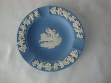 Load image into Gallery viewer, Vintage Wedgwood Blue Jasper Aurora Chariot of Dawn Ashtray
