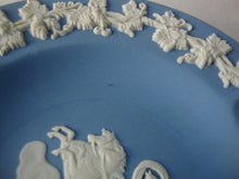 Load image into Gallery viewer, Vintage Wedgwood Blue Jasper Aurora Chariot of Dawn Ashtray
