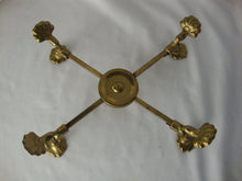 Load image into Gallery viewer, Vintage Brass Victorian Style Expandable Pot Planter Trivet Stand
