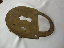 Load image into Gallery viewer, Vintage Brass Padlock Shape Small Wall Mount Key Holder 5 Hooks
